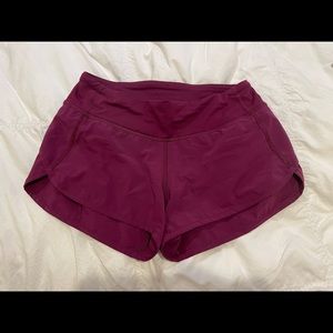 Lululemon Size 2 Speed Up Shorts!!